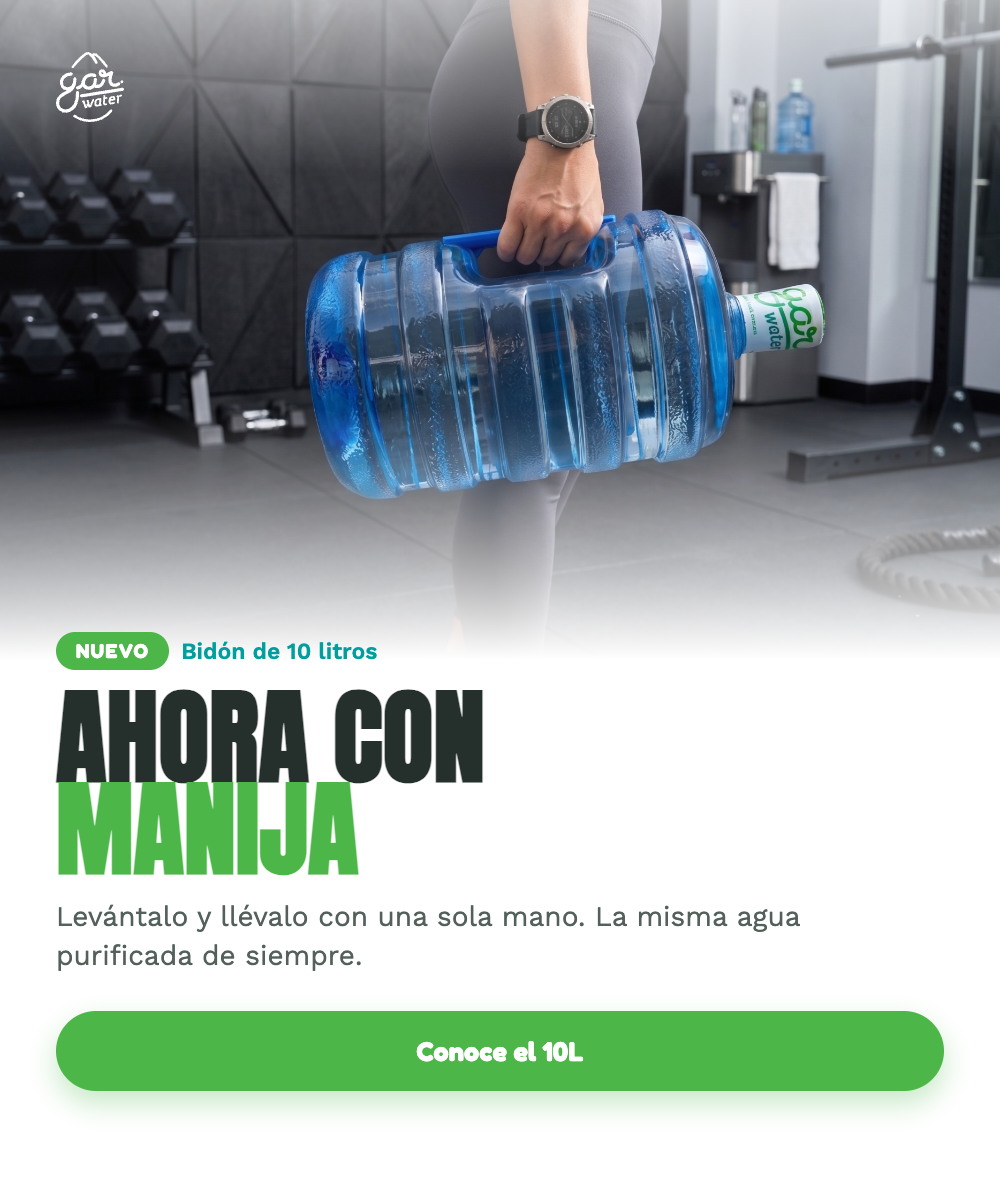 Promo Paga 2 · Lleva 3 — Bidón 10L con Manija Gratis